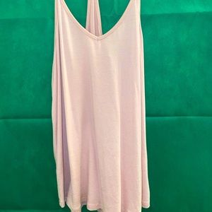 Blush tank top